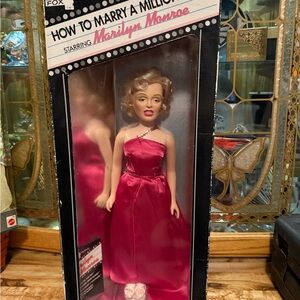 Classic Hollywood Doll in Pink Gown